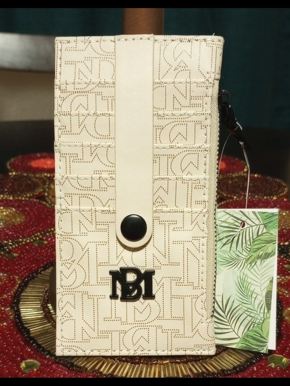 NWT Badgley Mischka Slim Card Holder/Wallet